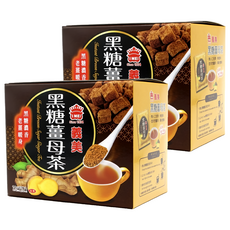 義美 黑糖薑母茶, 14g, 12包, 2盒