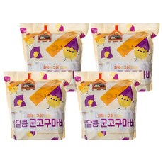 gomgom 甜地瓜條, 440g, 4袋