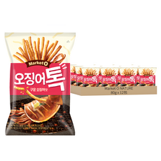 Market O Nature 烤魷魚味脆薯, 80g, 12包