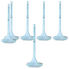 紗窗玻璃兩用清潔刷 加長款, 藍色, 6個