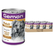 Gemon 啟蒙 主食狗罐, 24個, 415g, 雞肉