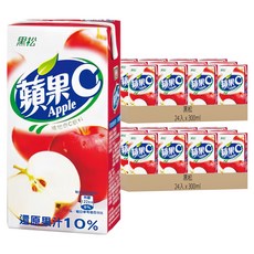 黑松 蘋果C 蘋果果汁飲料 300ml x 24入, 48入