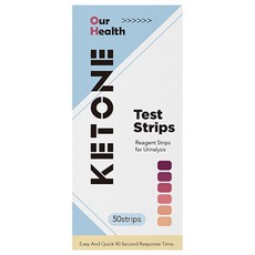 萬程 尿酮脂肪代謝檢測試劑 未滅菌 50入, 1盒