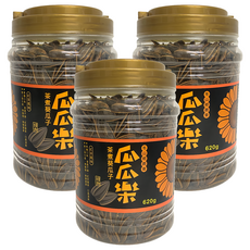 冬山鄉農會 瓜瓜樂紅茶葵瓜子, 620g, 3罐