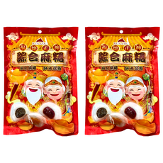 KUN SAKI 崑崎 福德正神綜合麻糬 紅豆 + 花生 + 芝麻, 2個, 150g