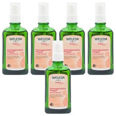 WELEDA 薇蕾德 孕媽咪美腹按摩油, 100ml, 5瓶