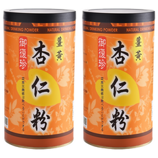 御復珍 薑黃杏仁粉, 400g, 輕鬆補充營養, 醇厚濃郁, 2罐