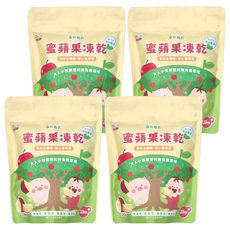 無毒農粥寶寶 蜜蘋果凍乾 食材全檢驗 安心看得見, 20g, 4包