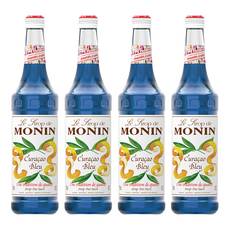 MONIN 莫寧 藍柑風味糖漿, 700ml, 4瓶