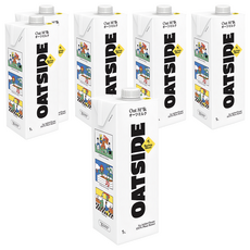 OATS 特許庁 歐特賽 原味燕麥奶 Barista Blend 咖啡師系列 無添加糖 100%植物基底, 1L, 6瓶