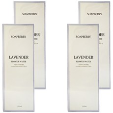 SOAPBERRY 古寶無患子 法國真正薰衣草花水, 250ml, 4瓶