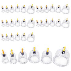 Goodly 顧得力 電動拔罐器 拔罐杯組, 6個/組, 6組