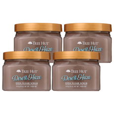 TREE HUT 乳油木蜜糖身體磨砂膏 Desert Haze, 510g, 4件