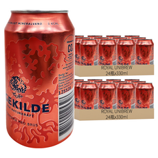 ROYAL UNIBREW 蔓越莓香氛氣泡礦泉水 330毫升, 330ml, 48瓶