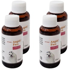 沛比 Angels' Face 淚痕口服液 30ml 維護眼睛健康 犬用營養保健品, 葉黃素, 4瓶