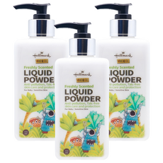 Hallmark 怪獸派對 膚必佳液態爽身乳液 北鼻香 3瓶 300ml