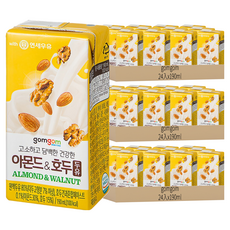 gomgom 杏仁核桃豆奶, 190ml, 72入
