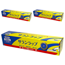 安全滑刀式保鮮膜PE A010453, 3個, 150m