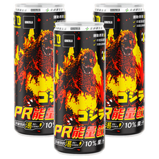 PHARGOODS 藥師健生活 成人系列 Phargoods 哥吉拉PR能量飲 熱帶風味, 250ml, 3罐