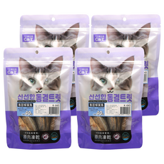 CAT CHUP 喵洽普 香甜柳葉魚 貓咪營養凍乾零食 40g, 4包