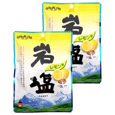 SENJAKU 扇雀飴 飴岩糖 檸檬味糖果, 55g, 2袋