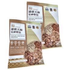Yifood 頤珍宮膳 通竅天麻安神燉包, Gastrodia Tuber herbal soup blend, 37.9g, 2包