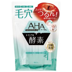 BCL AHA 柔膚溫和酵素潔顏粉 0.4g*30包, 12g, 1袋