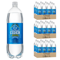 Tamsaa 零卡汽水, 1.5L, 36瓶