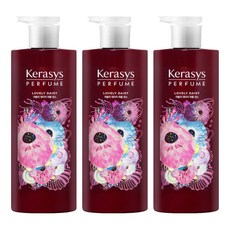 KERASYS 香氛潤髮乳 魅力雛菊, 600ml, 3瓶
