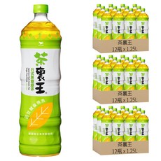 茶裏王 日式無糖綠茶 單細胞生茶萃取技術 回甘如現泡, 1.25L, 36瓶