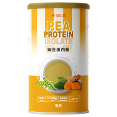 長青穀典 豌豆蛋白粉 薑黃, 500g, 1罐