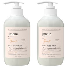 jmella 法式漫舞香水沐浴乳 No.04 Queen5 乙醛+茉莉+白麝香, 500ml, 2件