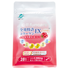 船井生醫 全效專利膠原蛋白EX 28日份, 196g, 1包