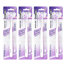 Shallop 刷樂 濃密炫淨牙刷 顏色隨機, 1支, 4支