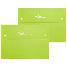 DaTaBanK 三田文具 加減乘除 A4 6層風琴夾, 綠色, 2個