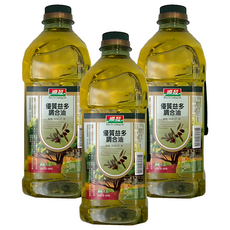 順發油品 優質益多健康調合油, 1.5L, 3瓶