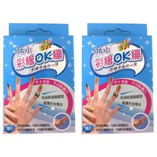 保爾多福 綜合防水彩繪OK繃, 18入, 2盒