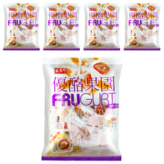 盛香珍 優酪果園 綜合風味, 330g, 5袋