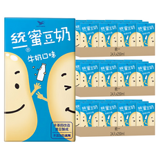 統一 蜜豆奶 牛奶口味, 250ml, 72入