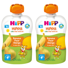 HiPP 喜寶 水果趣 香蕉芒果 4個月以上, 100g, 2包