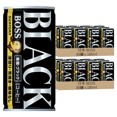 日本 BOSS 無糖黑咖啡飲料, 60罐, 185ml
