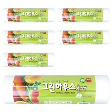 Greenhouse 環保捲筒袋, 500張, M, 6個