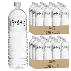 味丹 多喝水, 1.5L, 24瓶