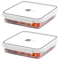 收納故事 Skylock Jumbo 1號密封保鮮盒, 1.7L, 2個