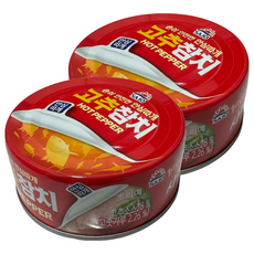 SAJO 鰹魚罐辣味 紅色, 100g, 2罐