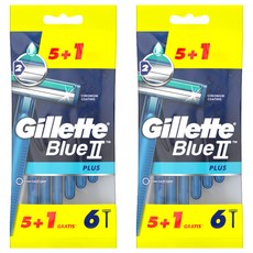 Gillette 吉列 刮鬍刀 8g, 6入, 2包