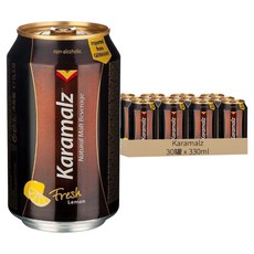 Karamalz 卡麥隆 黑麥汁, 330ml, 30罐, 檸檬