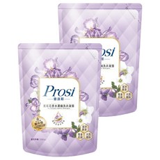 Prosi 普洛斯 香水濃縮洗衣凝露補充包 鳶尾花 制臭配方 室內晾曬 歐洲頂級香水添加 分解酵素 全效潔淨 高溶解度 易沖洗不殘留, 1.8L, 2包