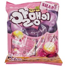 ORION 好麗友 夾心軟糖 葡萄, 216g, 1袋