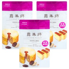 嘉禾牌低筋粉心麵粉 1kg, 3包